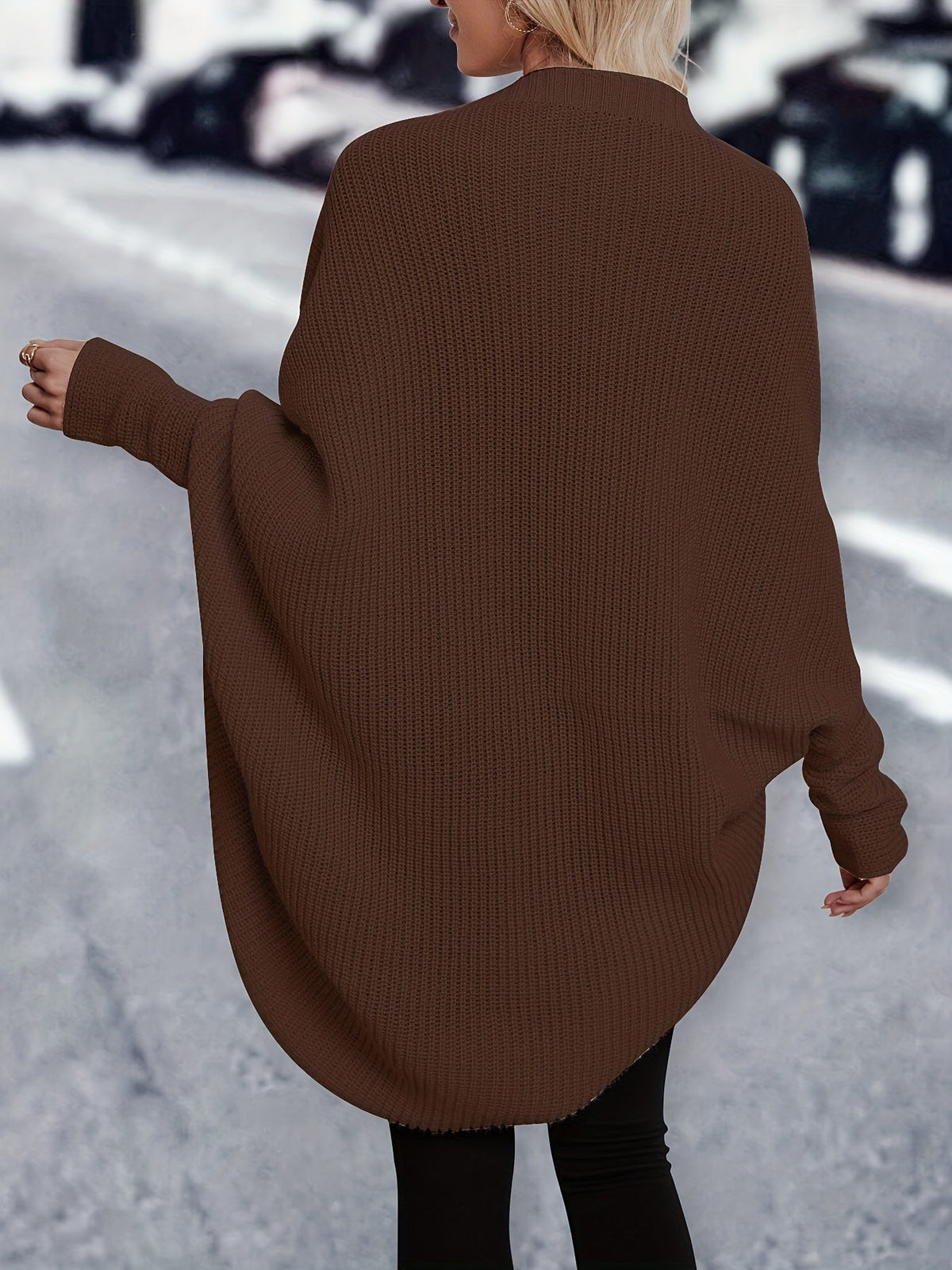 Harper | Women's Oversized Cardigan | Open Front · PNY