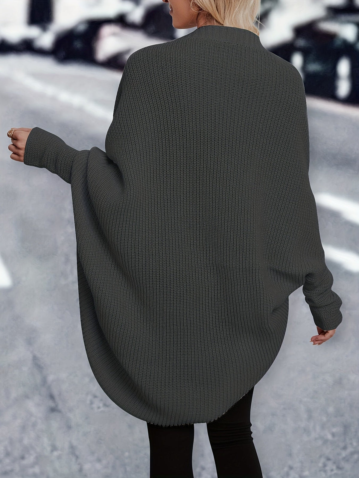Harper | Women's Oversized Cardigan | Open Front · PNY