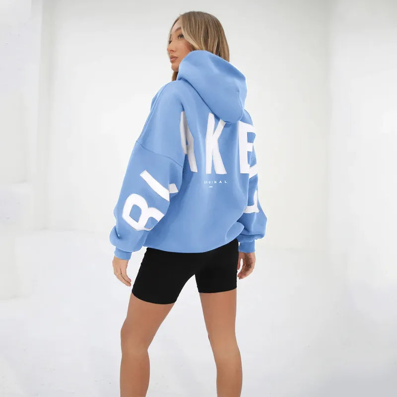 Harper | Women's Oversized Hoodie | Back Print · PNY