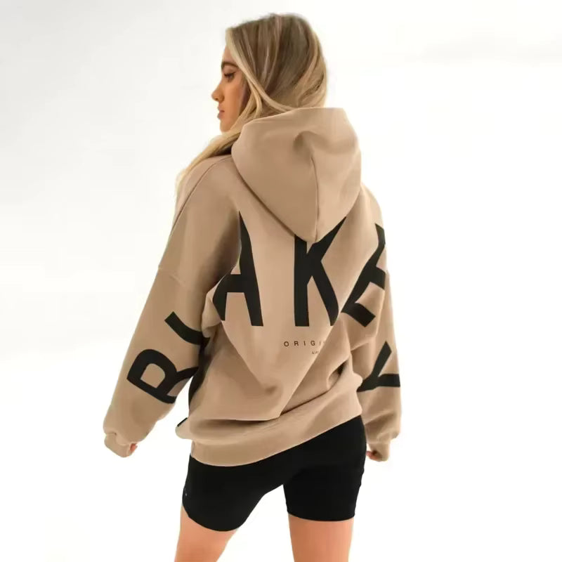 Harper | Women's Oversized Hoodie | Back Print · PNY