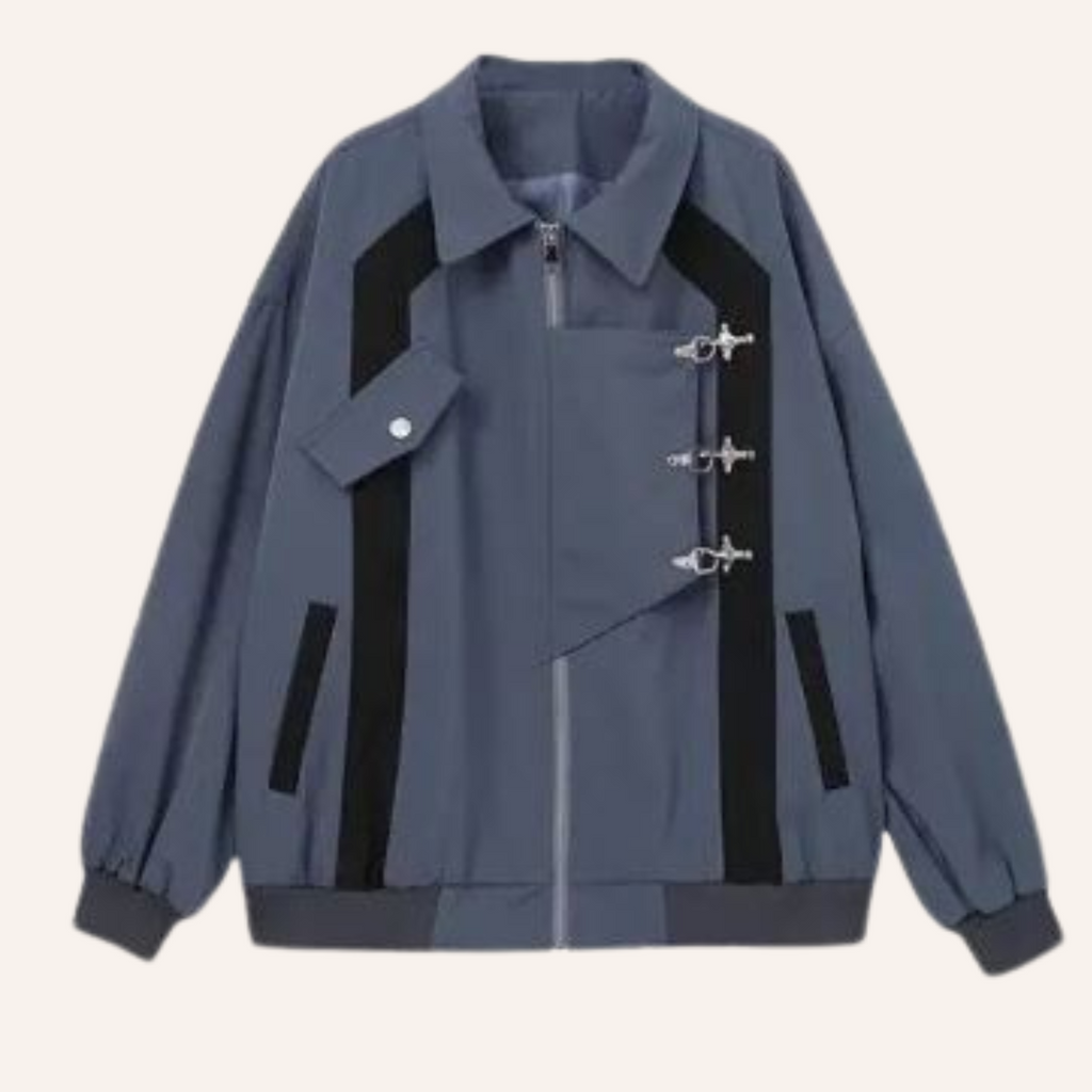 Harper | Women's Oversized Jacket | Buckle Accent · PNY