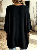 Harper | Women's Oversized Poncho | Knit · PNY