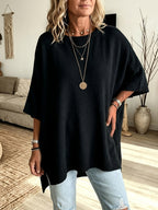 Harper | Women's Oversized Poncho | Knit · PNY