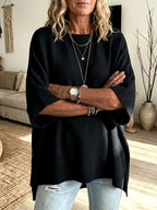 Harper | Women's Oversized Poncho | Knit · PNY