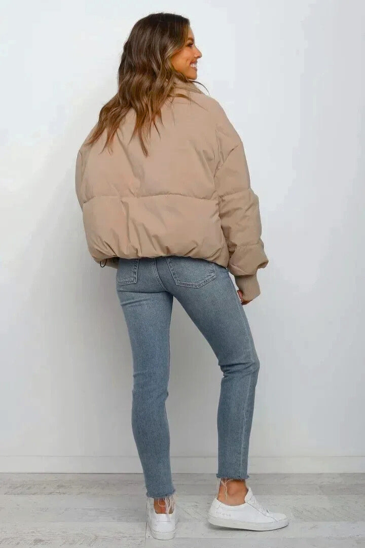 Harper | Women's Oversized Puffer Jacket | Cropped · PNY