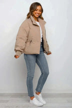 Harper | Women's Oversized Puffer Jacket | Cropped · PNY