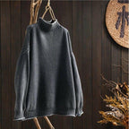 Harper | Women's Oversized Turtleneck Sweater | Chunky Knit · PNY