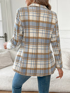 Harper | Women's Plaid Blazer | Single-Button · PNY