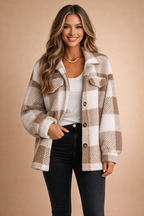 Harper | Women's Plaid Shacket | Button-Front · PNY