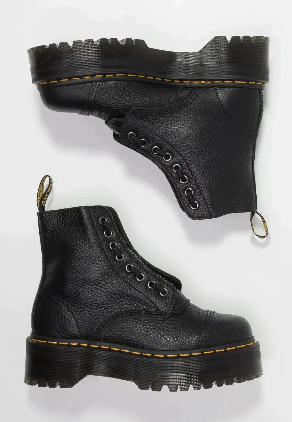 Harper | Women's Platform Boots | Front Zip · PNY