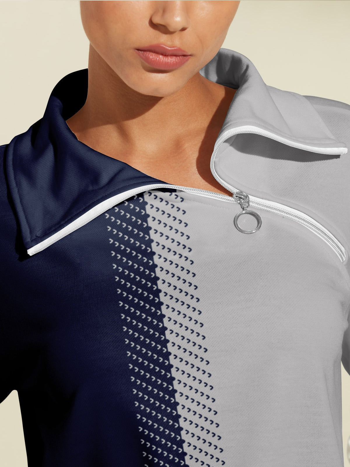Harper | Women's Quarter-Zip Sweatshirt | Colorblock Golf · PNY