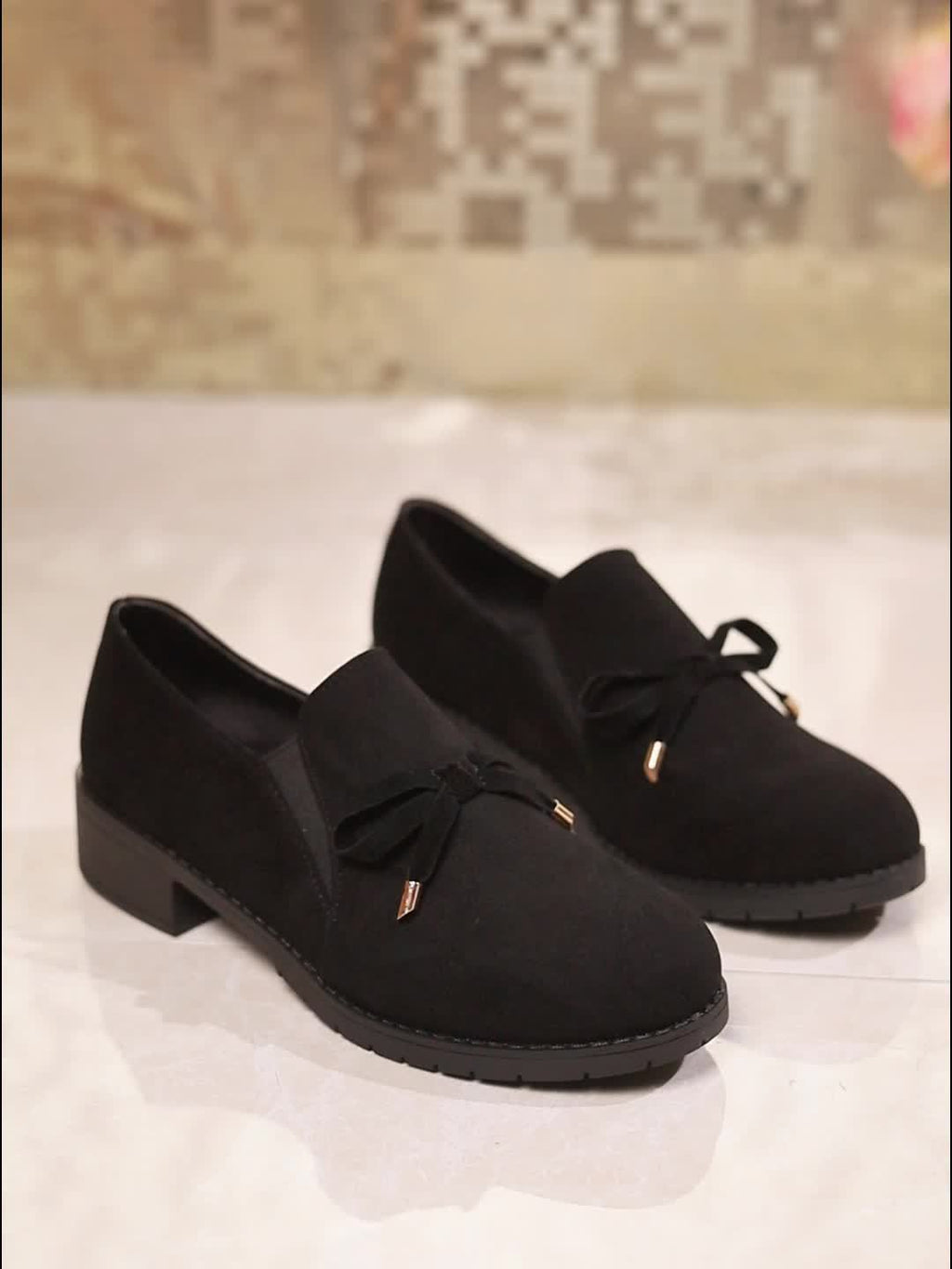 Harper | Women's Slip-On Loafers | Bow Detail · PNY