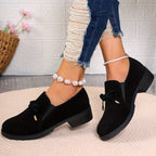 Harper | Women's Slip-On Loafers | Bow Detail · PNY