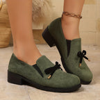 Harper | Women's Slip-On Loafers | Bow Detail · PNY