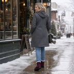 Harper | Women's Slip-On Snow Boots | Fleece-Lined · PNY