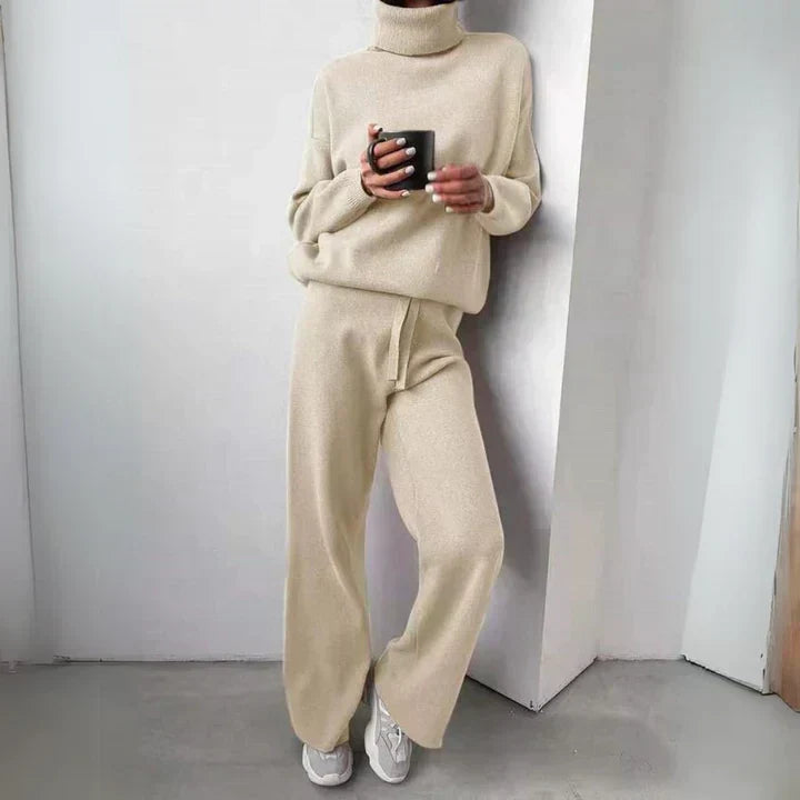 Harper | Women's Turtleneck Loungewear Set | Knit · PNY
