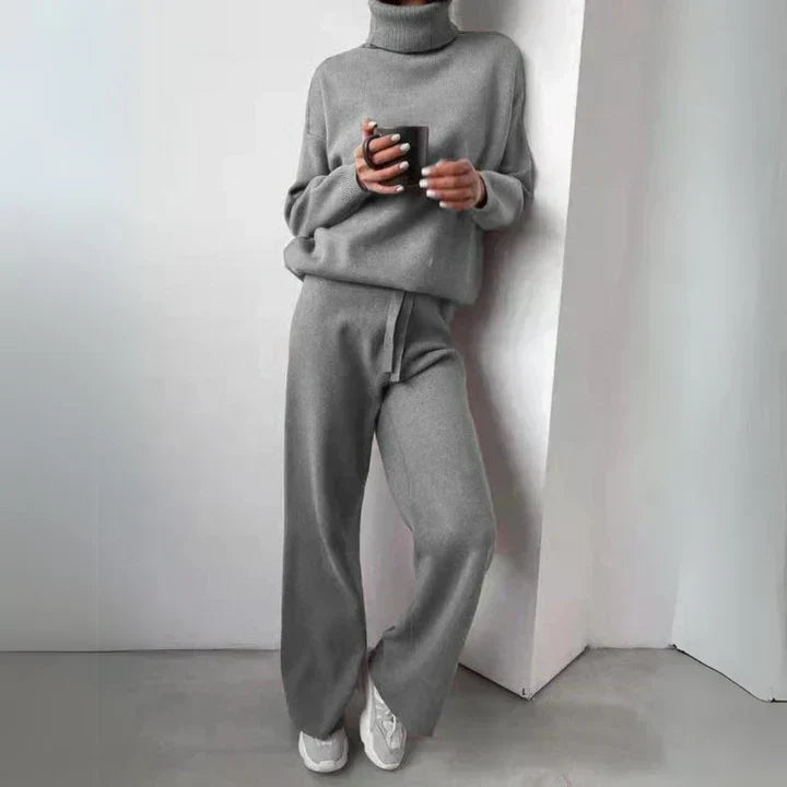 Harper | Women's Turtleneck Loungewear Set | Knit · PNY