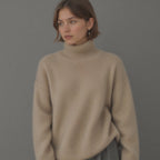 Harper | Women's Turtleneck Sweater | Ribbed Cuffs · PNY