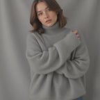 Harper | Women's Turtleneck Sweater | Ribbed Cuffs · PNY