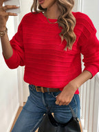 Harper | Women's V-Neck Sweater | Bow Detail · PNY