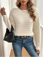 Harper | Women's V-Neck Sweater | Bow Detail · PNY