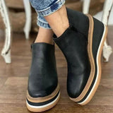 Harper | Women's Wedge Boots | Platform Sole