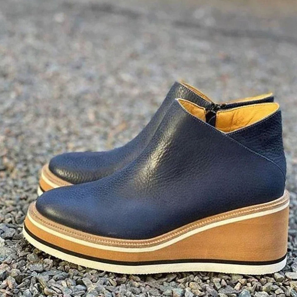 Harper | Women's Wedge Boots | Platform Sole · PNY