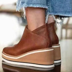 Harper | Women's Wedge Boots | Platform Sole · PNY