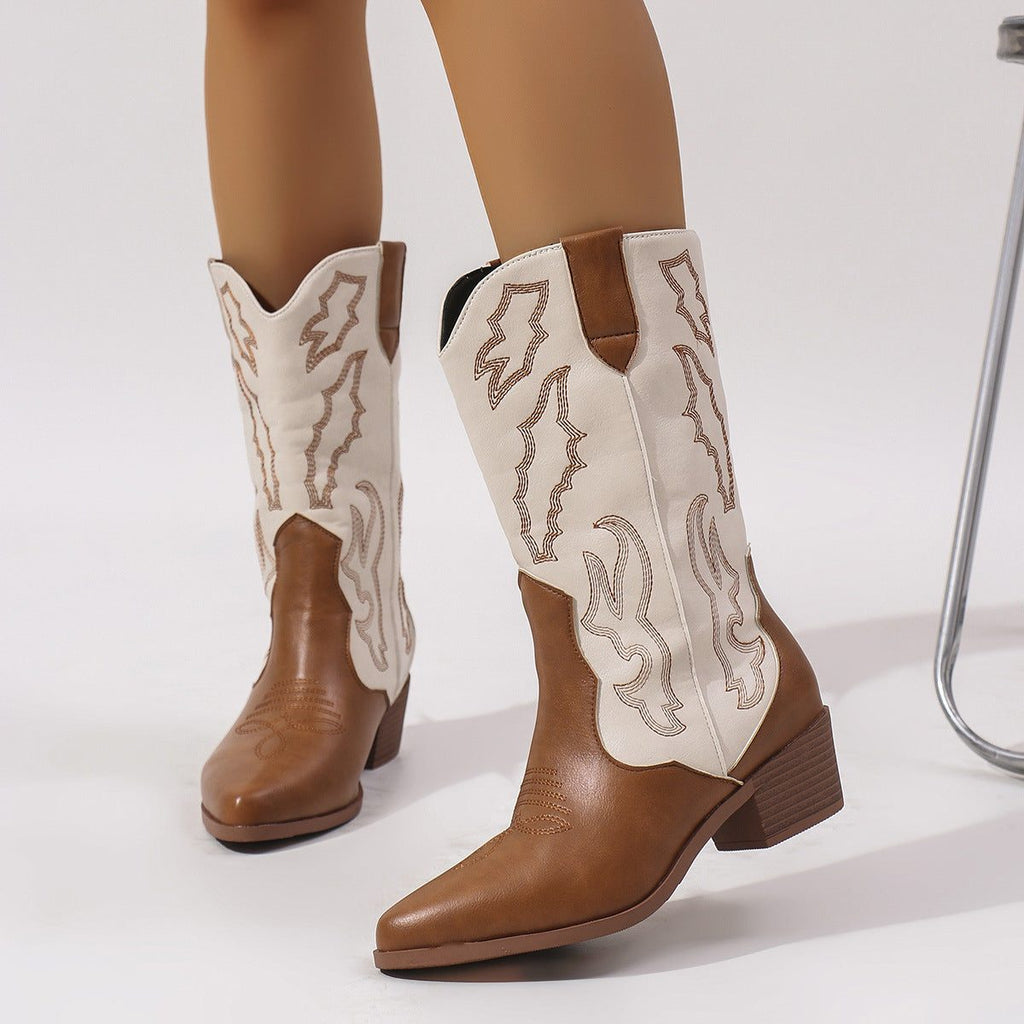 Harper | Women's Western Cowboy Boots | Embroidered · PNY