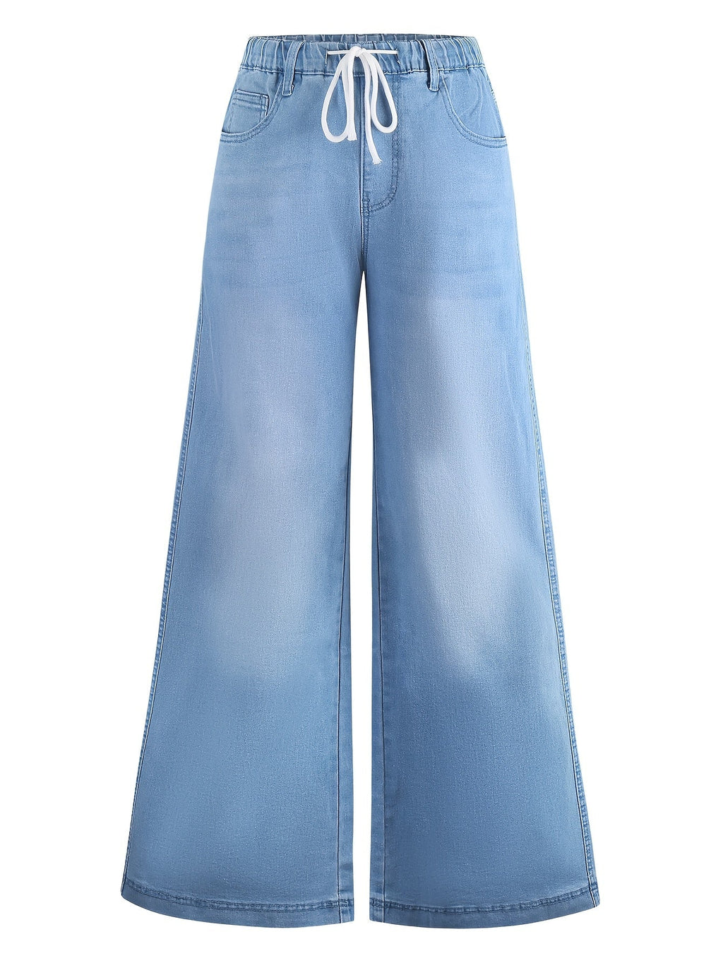 Harper | Women's Wide-Leg Jeans | Drawstring Waist · PNY