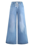Harper | Women's Wide-Leg Jeans | Drawstring Waist · PNY