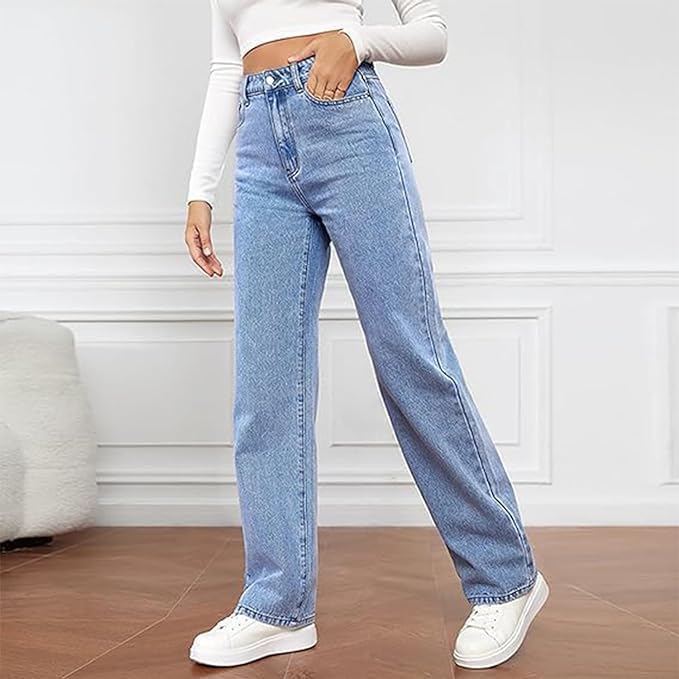 Harper | Women's Wide-Leg Jeans | High-Waist Denim · PNY