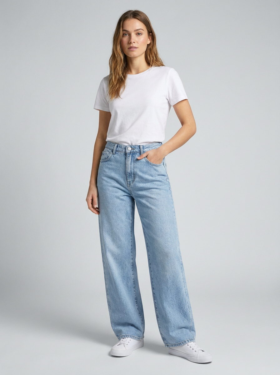 Harper | Women's Wide-Leg Jeans | High-Waisted · PNY