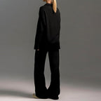 Harper | Women's Wide-Leg Knit Set | Collared Top · PNY
