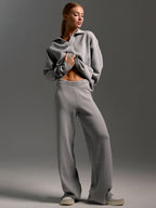 Harper | Women's Wide-Leg Knit Set | Collared Top · PNY