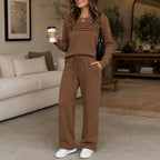Harper | Women's Wide-Leg Loungewear Set | Drawstring Pants · PNY