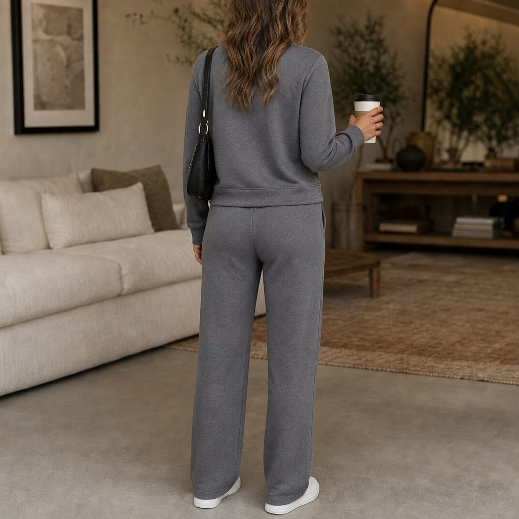 Harper | Women's Wide-Leg Loungewear Set | Drawstring Pants · PNY