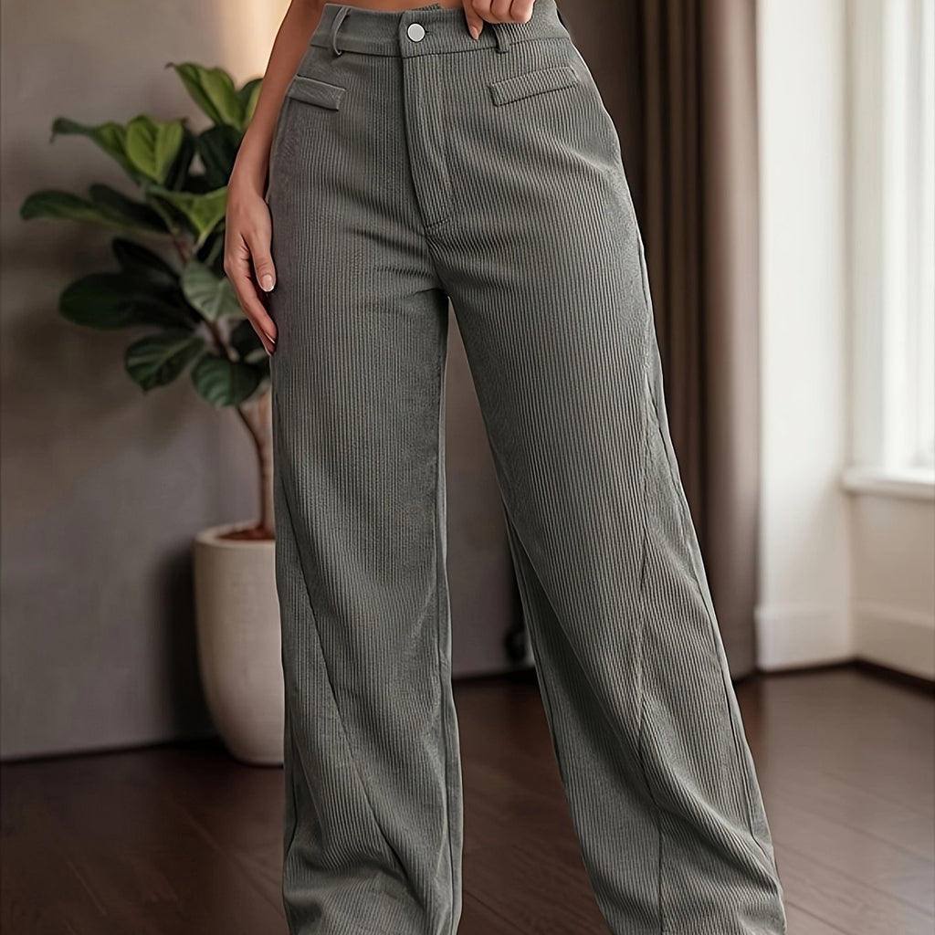 Harper | Women's Wide-Leg Pants | Corduroy · PNY