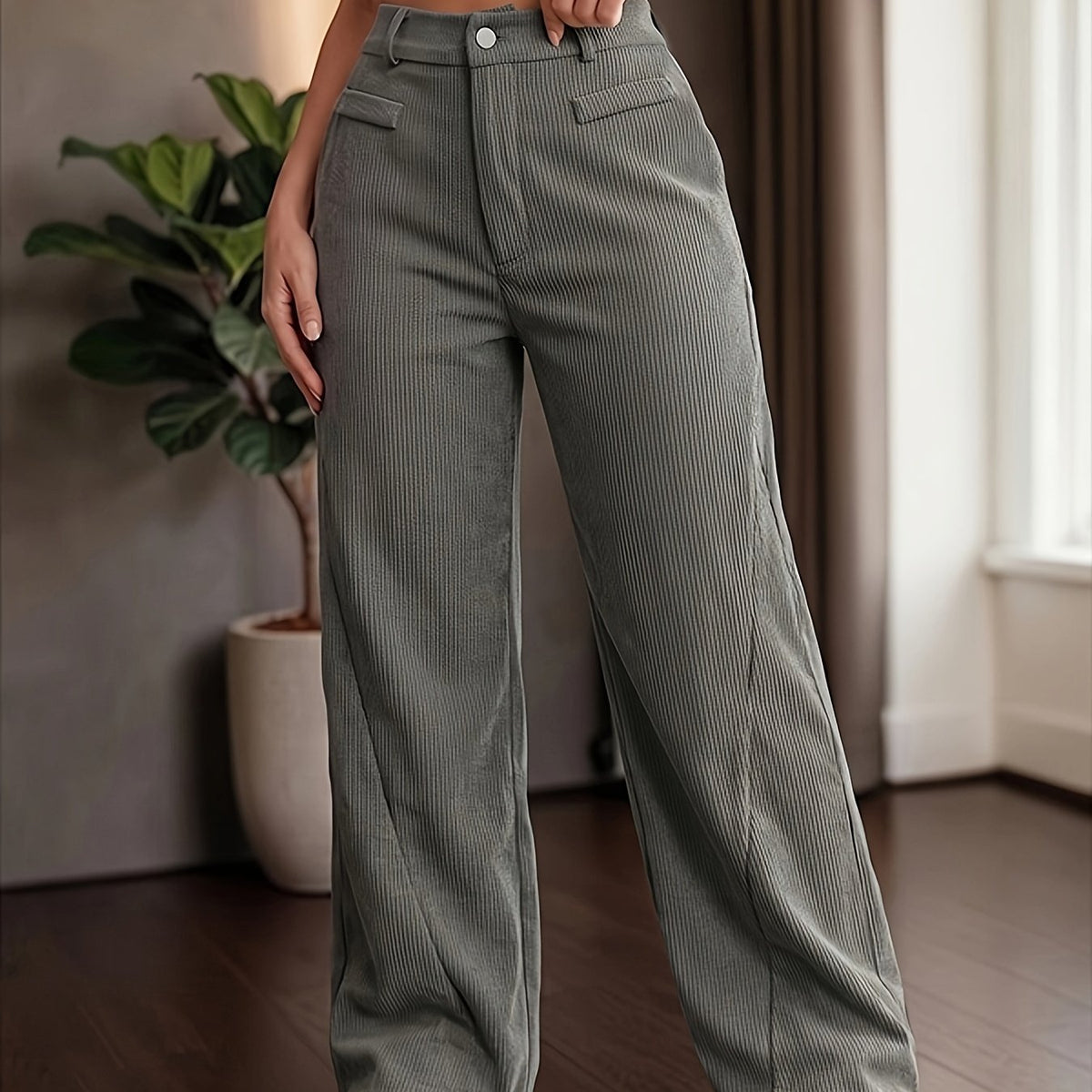 Harper | Women's Wide-Leg Pants | Corduroy · PNY