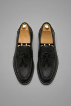 Harrison | Men's Slip-On Dress Shoes | Low Profile Tassel Detail · PNY