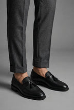 Harrison | Men's Slip-On Dress Shoes | Low Profile Tassel Detail · PNY