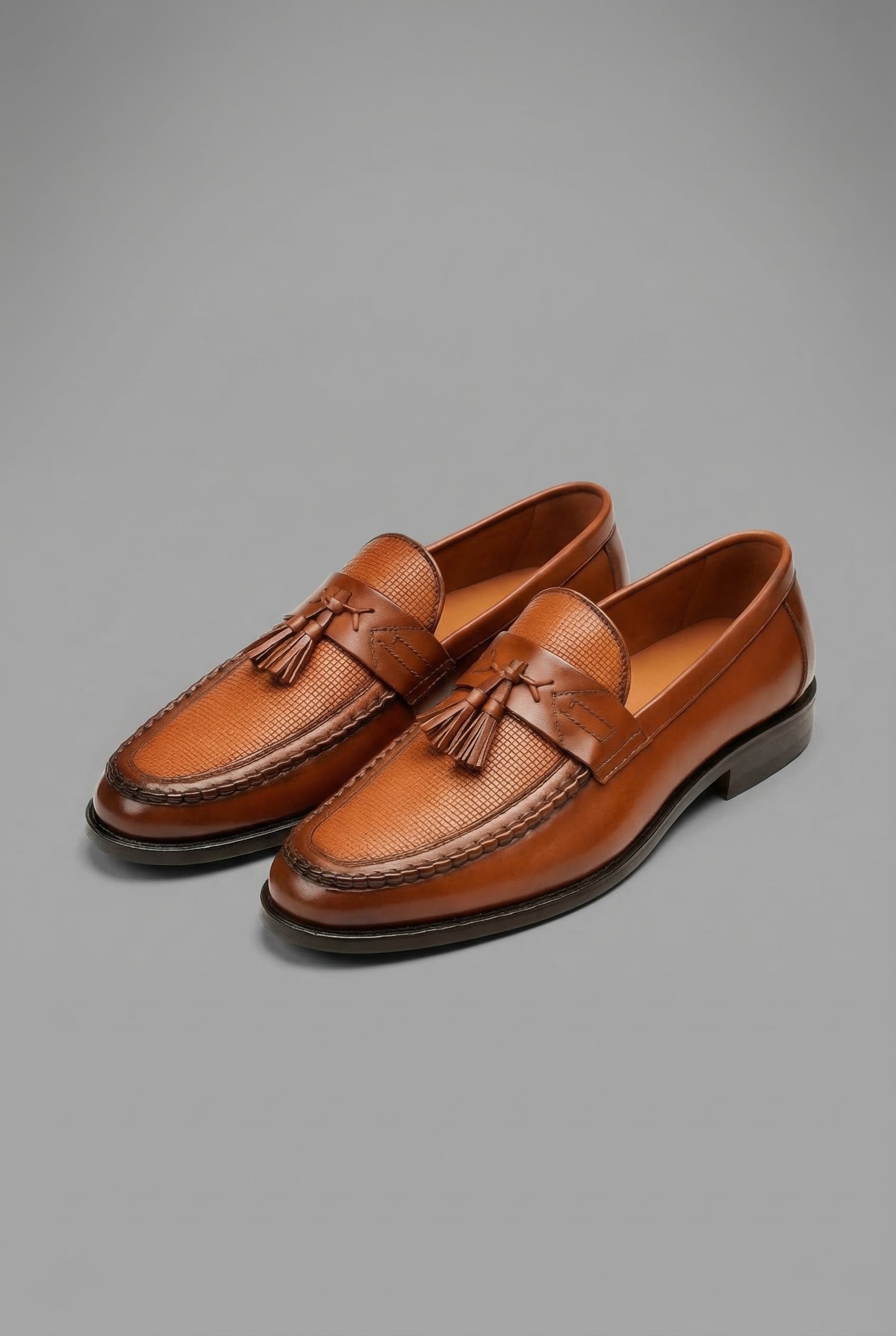 Harrison | Men's Slip-On Dress Shoes | Low Profile Tassel Detail · PNY