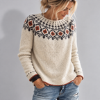 Hazel | Women's Fair Isle Sweater | Knit · PNY