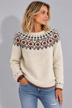Hazel | Women's Fair Isle Sweater | Knit · PNY
