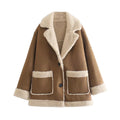 Hazel | Women's Oversized Jacket | Faux Shearling