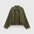 Hazel | Women's Oversized Jacket | Suede · PNY