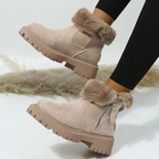 Hazel | Women's Platform Winter Boots | Faux Fur · PNY