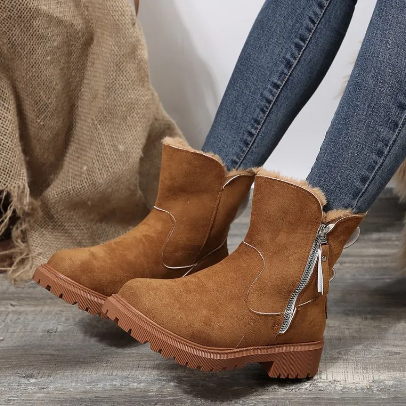 Hazel | Women's Platform Winter Boots | Faux Fur · PNY
