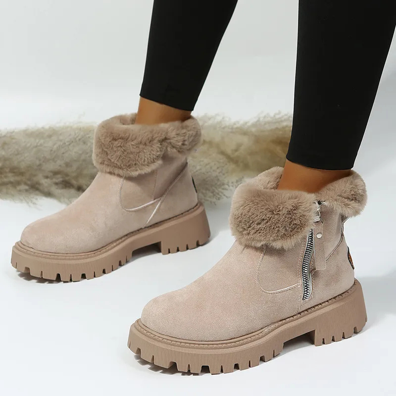Hazel | Women's Platform Winter Boots | Faux Fur · PNY