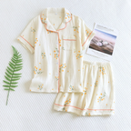 Hazel | Women's Short-Sleeve Pajama Set | Fruit Print · PNY